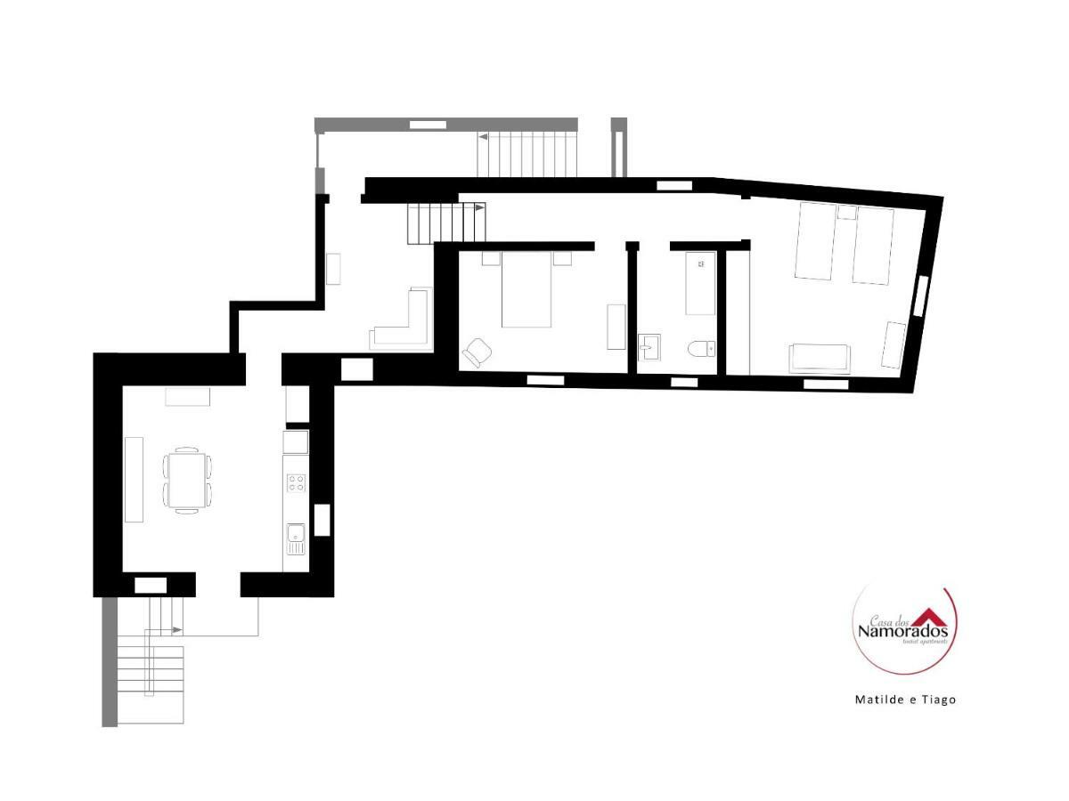 Casa Dos Namorados Vale de Cambra Extérieur photo
